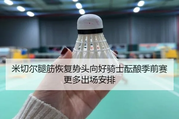 米切尔腿筋恢复势头向好骑士酝酿季前赛更多出场安排
